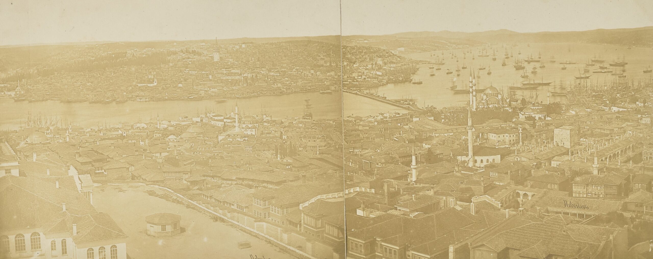 Beyazıt Tower’nden Galata Panoraması