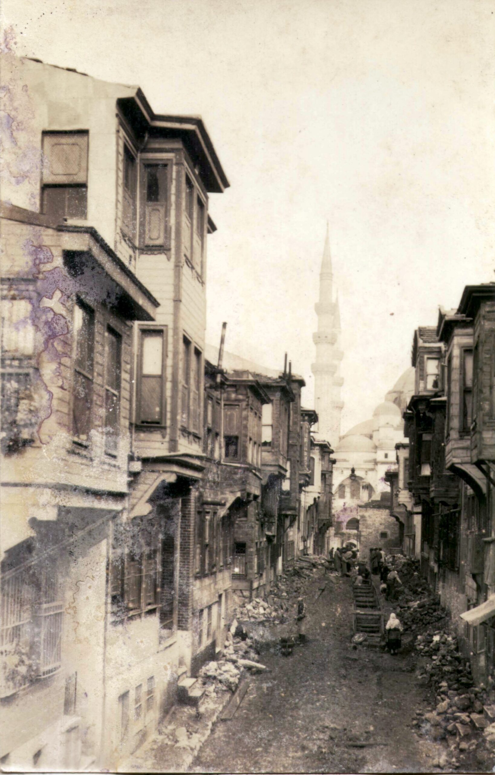 Ayşe Kadın Hamamı Sokak ve Süleymaniye