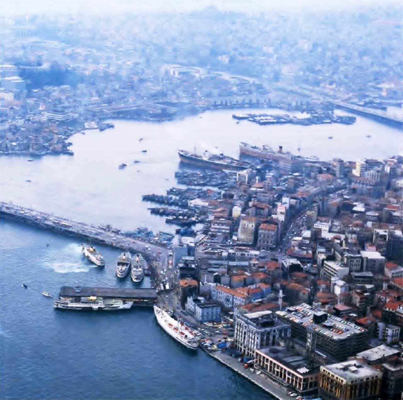 Gökyüzünden Karaköy’e Bakış