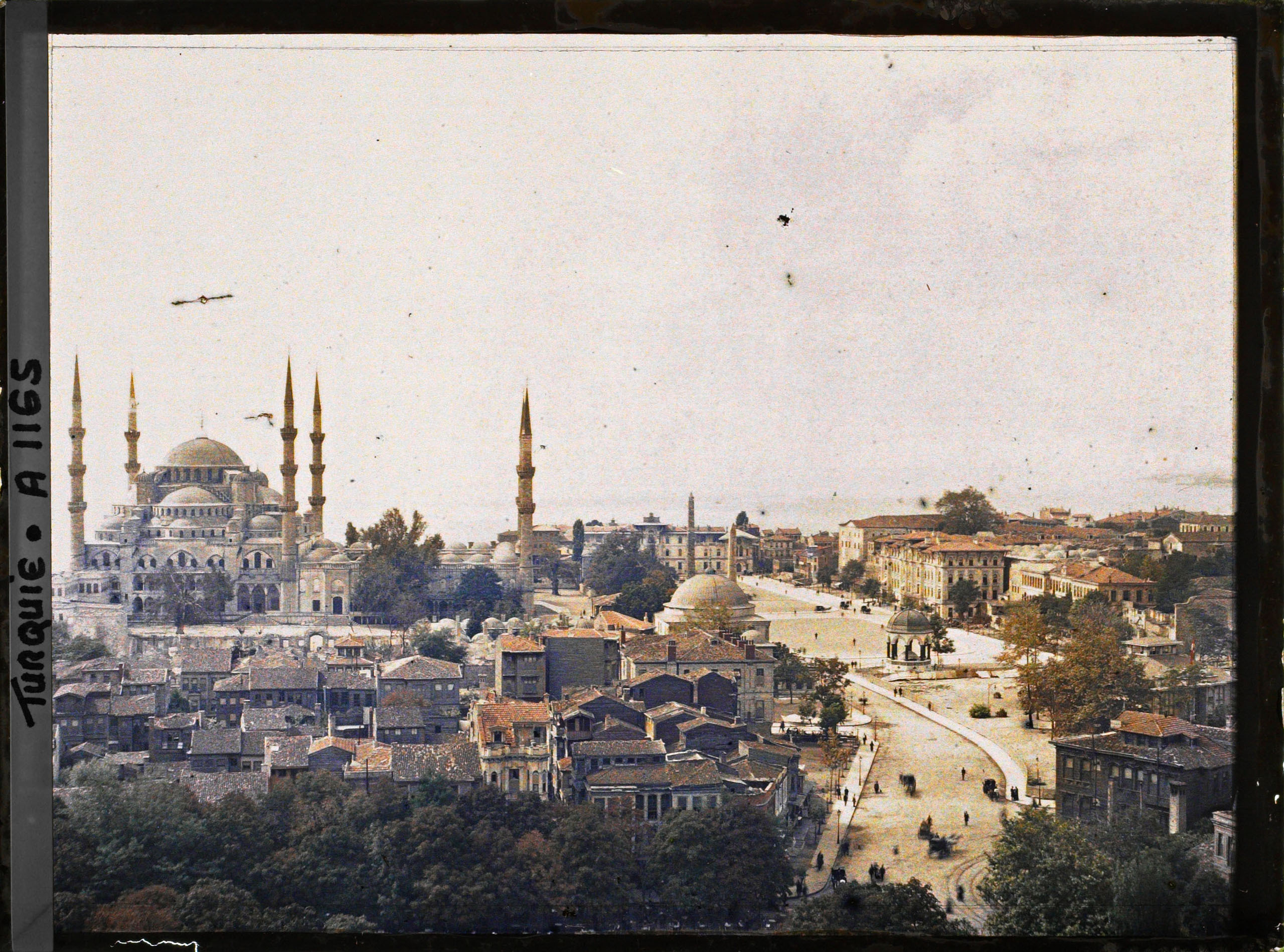 Ayasofya Minaresinden Sultanahmet Meydanı