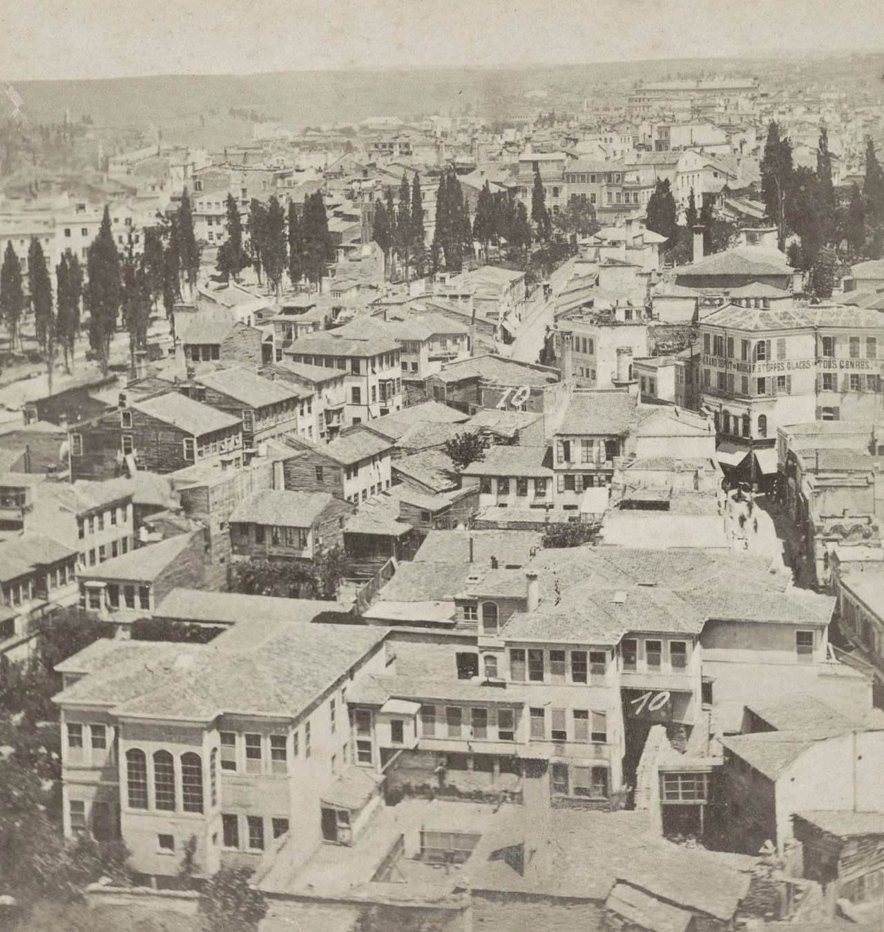 Galata Kulesi’nden Tünel Yönü
