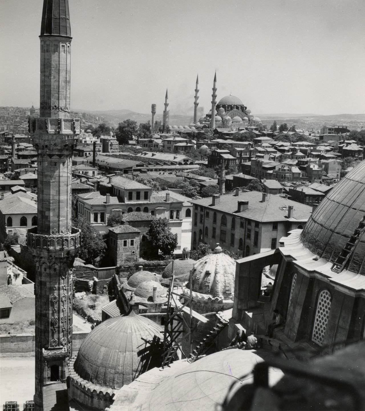 Şehzade Camii’nden Süleymaniye’ye Bakış