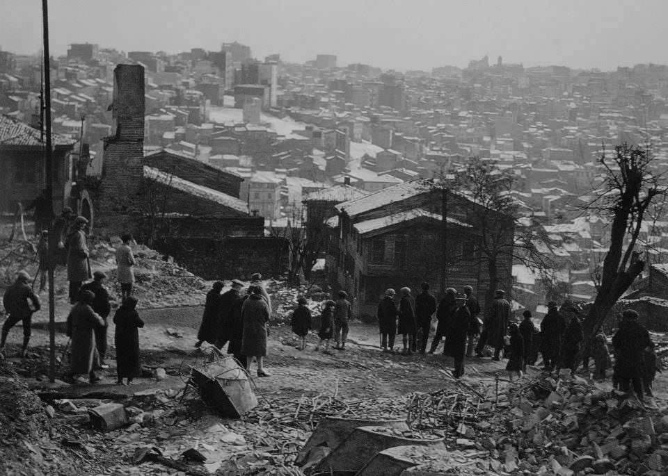 1929’daki Büyük Yangından Sonra Tatavla
