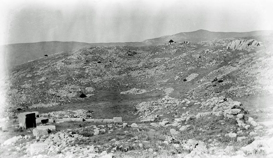Pisidia Antiokheia Ancient Theatre before Excavation