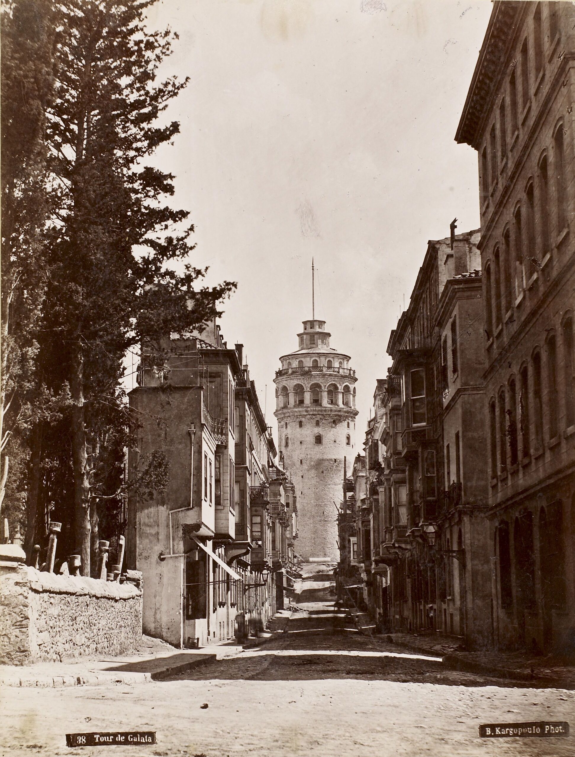 Avenue and Galata Tower