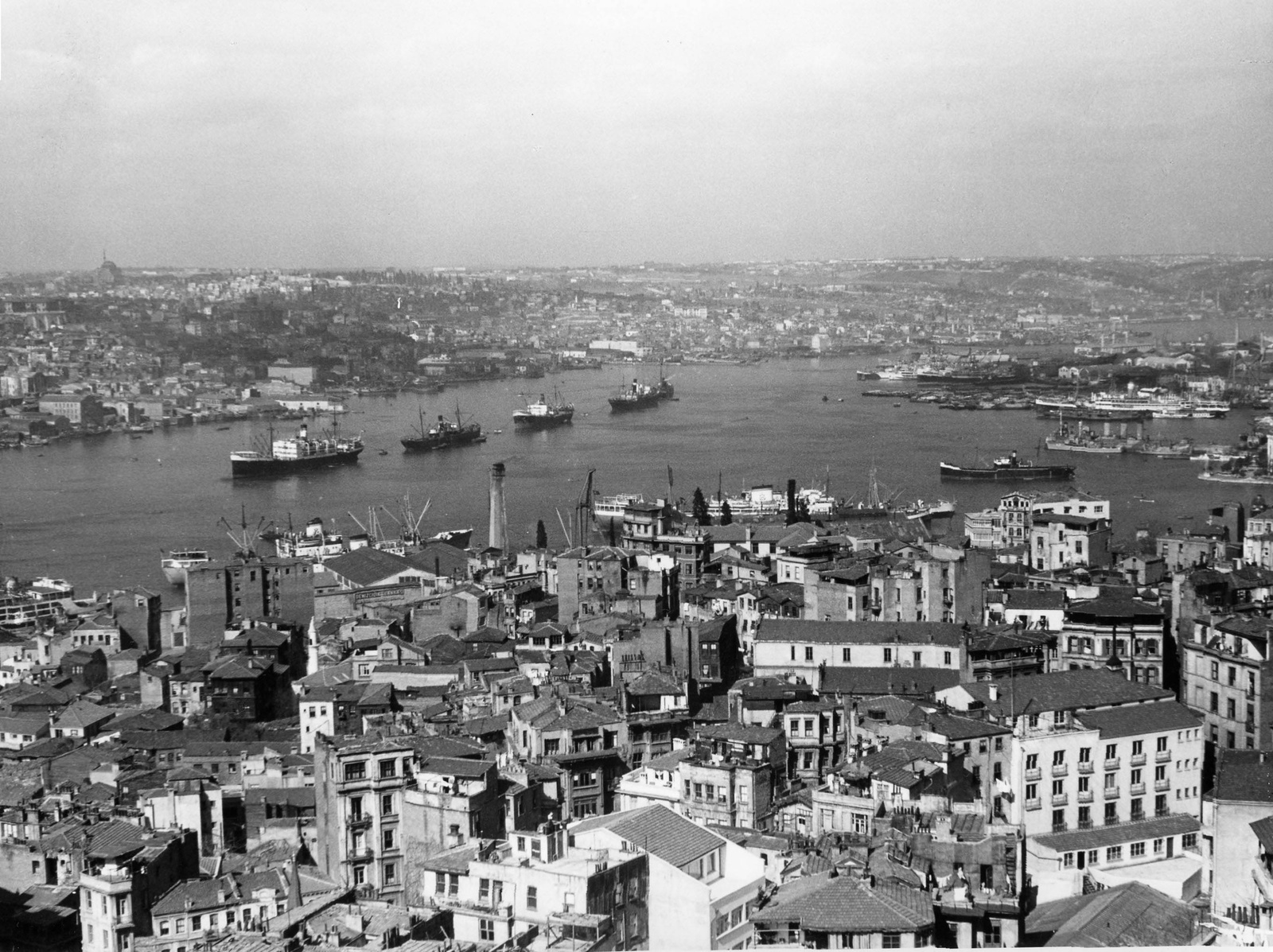 Galata Kulesi’nden Haliç Yönü