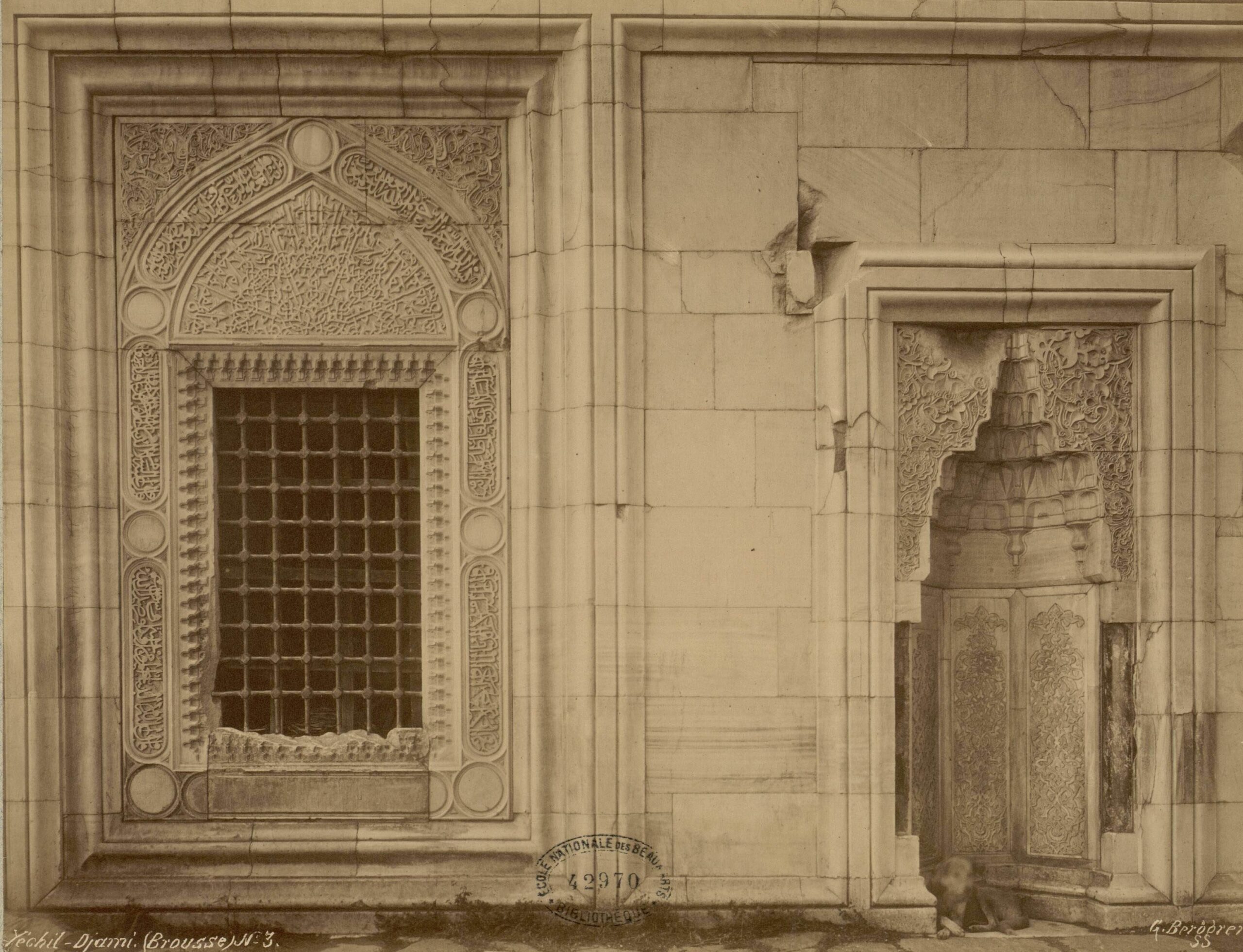 Bursa Yeşil Cami’den Detay