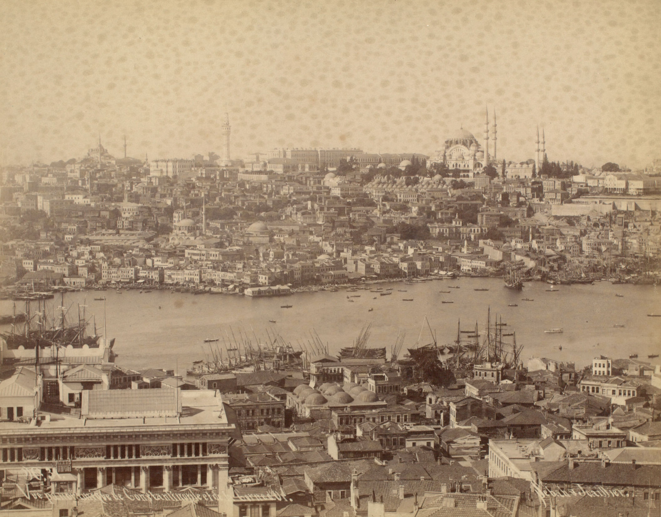 Galata Kulesi’nden Süleymaniye Yönü