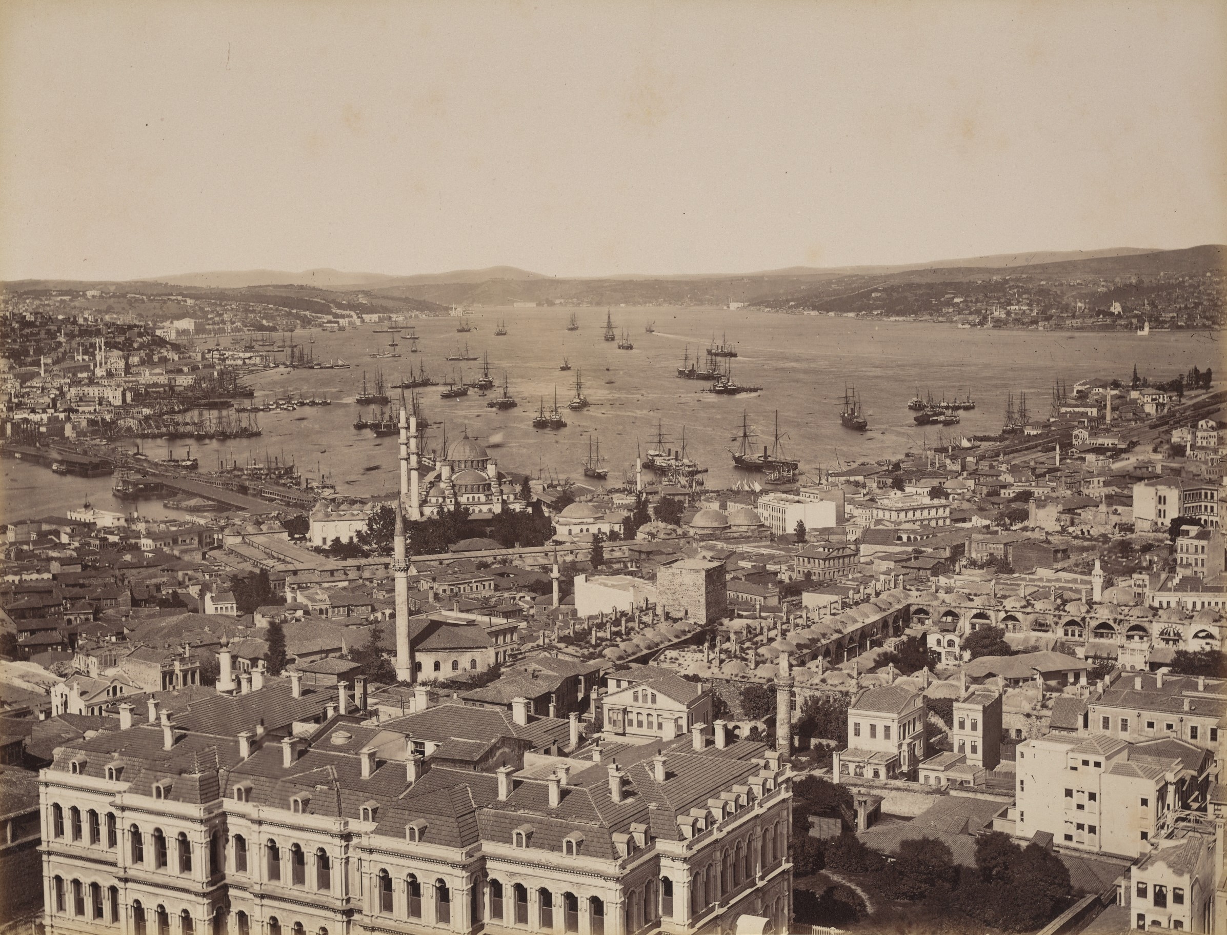 Beyazıt Kulesi’nden Eminönü ve Boğaziçi Yönü
