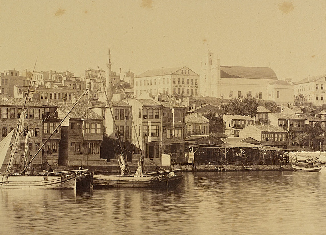 Marmara Denizi Cihetinden Samatya’nın Görünüşü