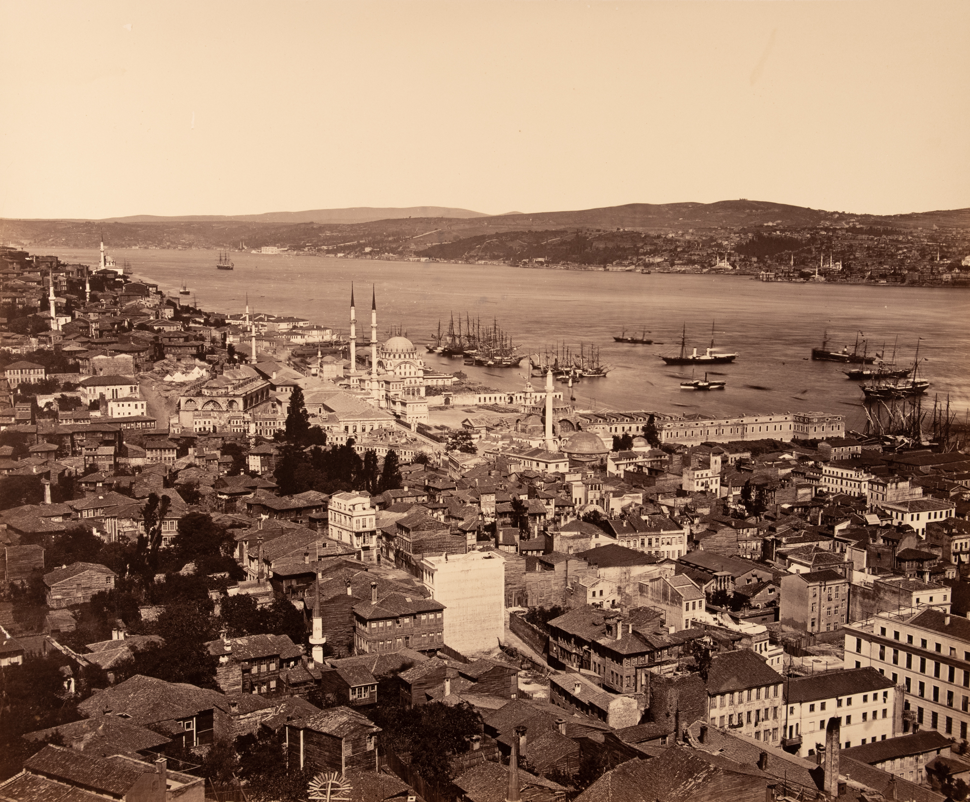 Galata Kulesi’nden Panorama (2/10) Tophane Yönü