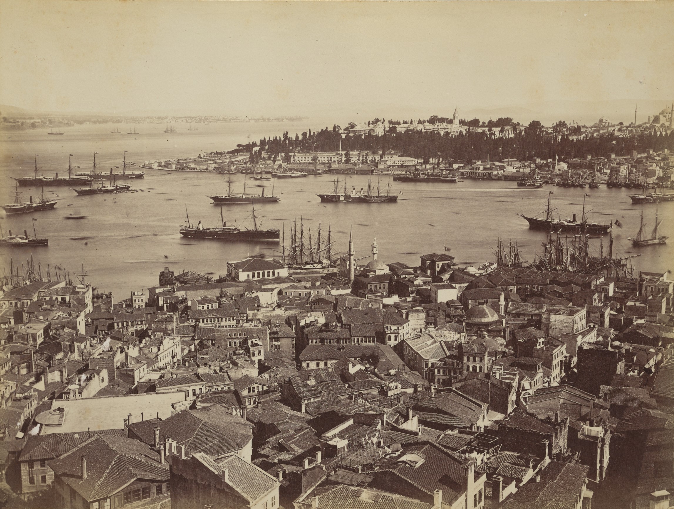Galata Kulesi’nden Sarayburnu