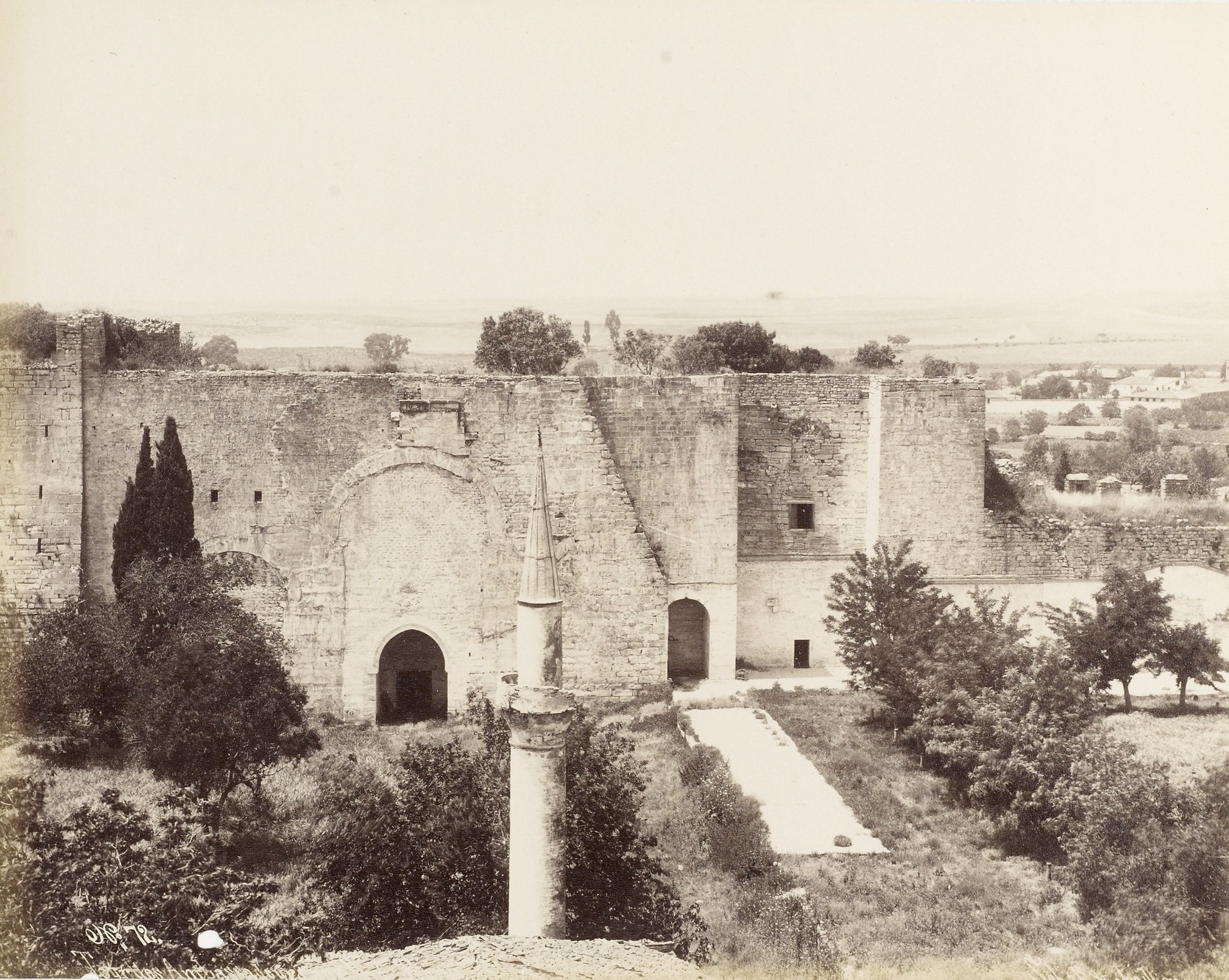 Yedikule Hisarı Fatih Camii Minaresi