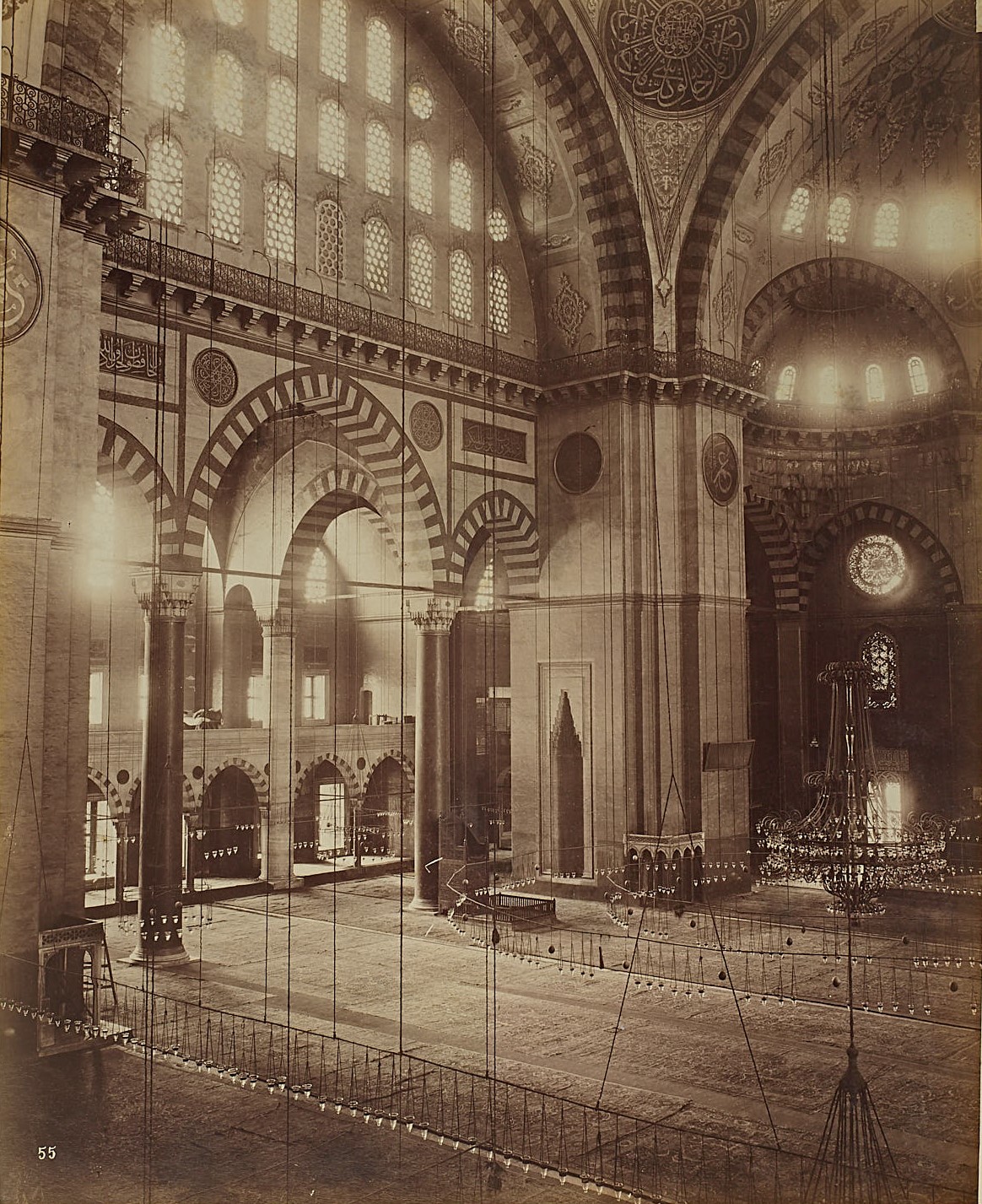 Süleymaniye Camii’nin içinden