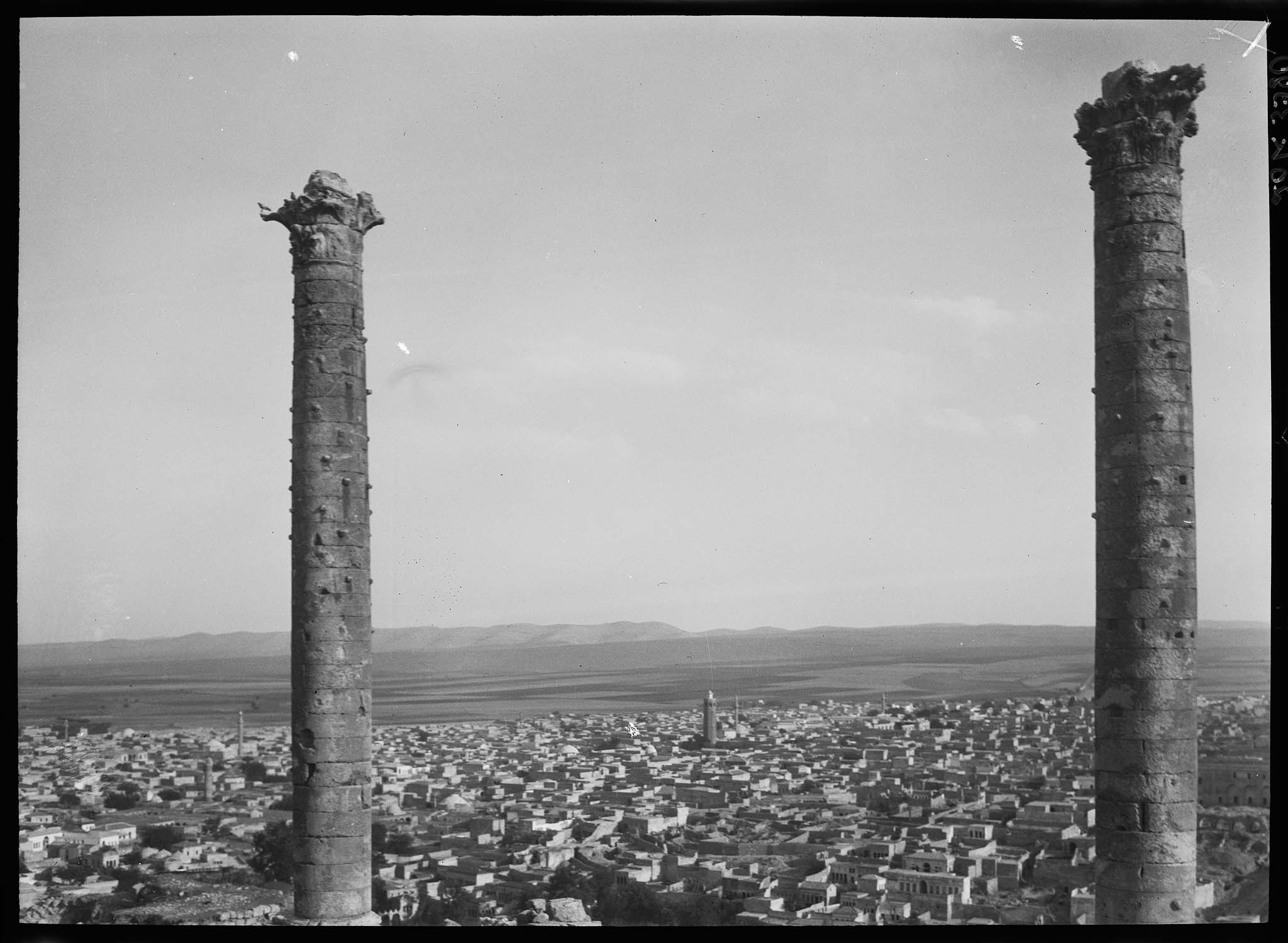 Şanlıurfa Kaleden Şehir Görünümü