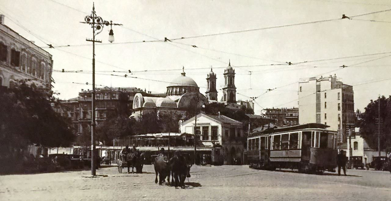 Taksimde Manda Arabası
