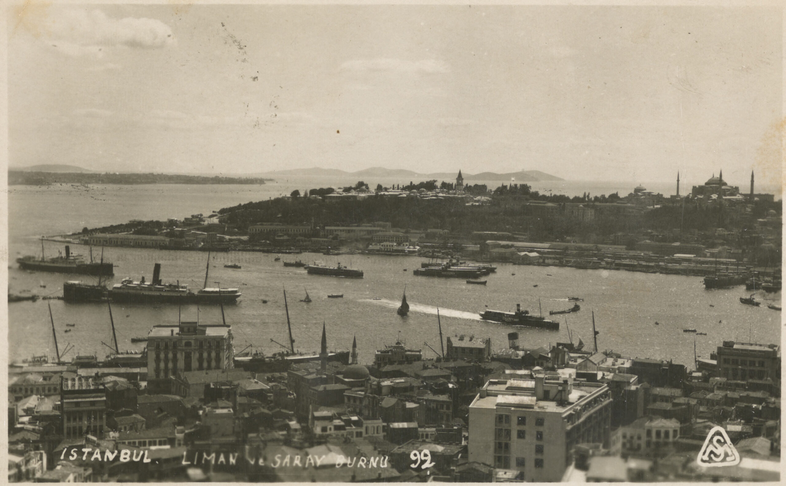Galata Kulesi’nden Topkapı Sarayı Yönü