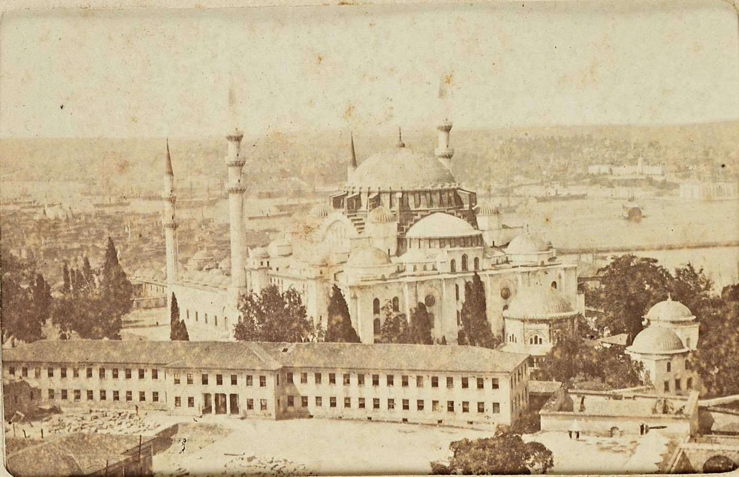 Beyazıt Kulesinden Süleymaniye Camii
