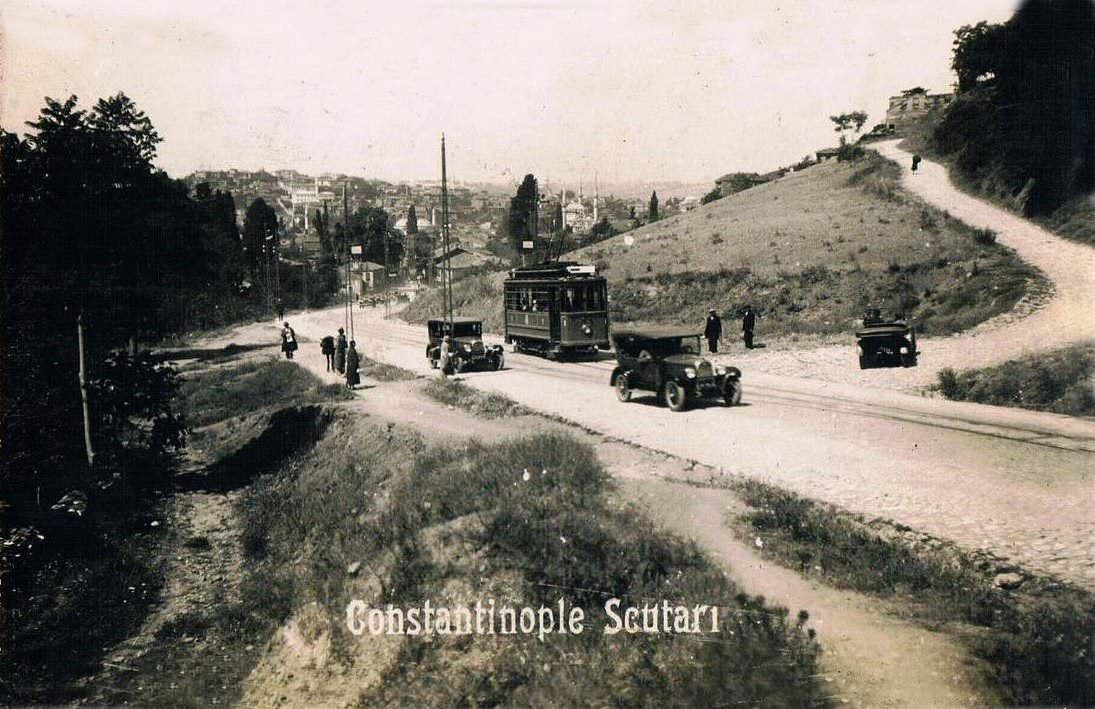 Fıstıkağacı’ndan Sultantepe Yolu ve Üsküdar Görünümü