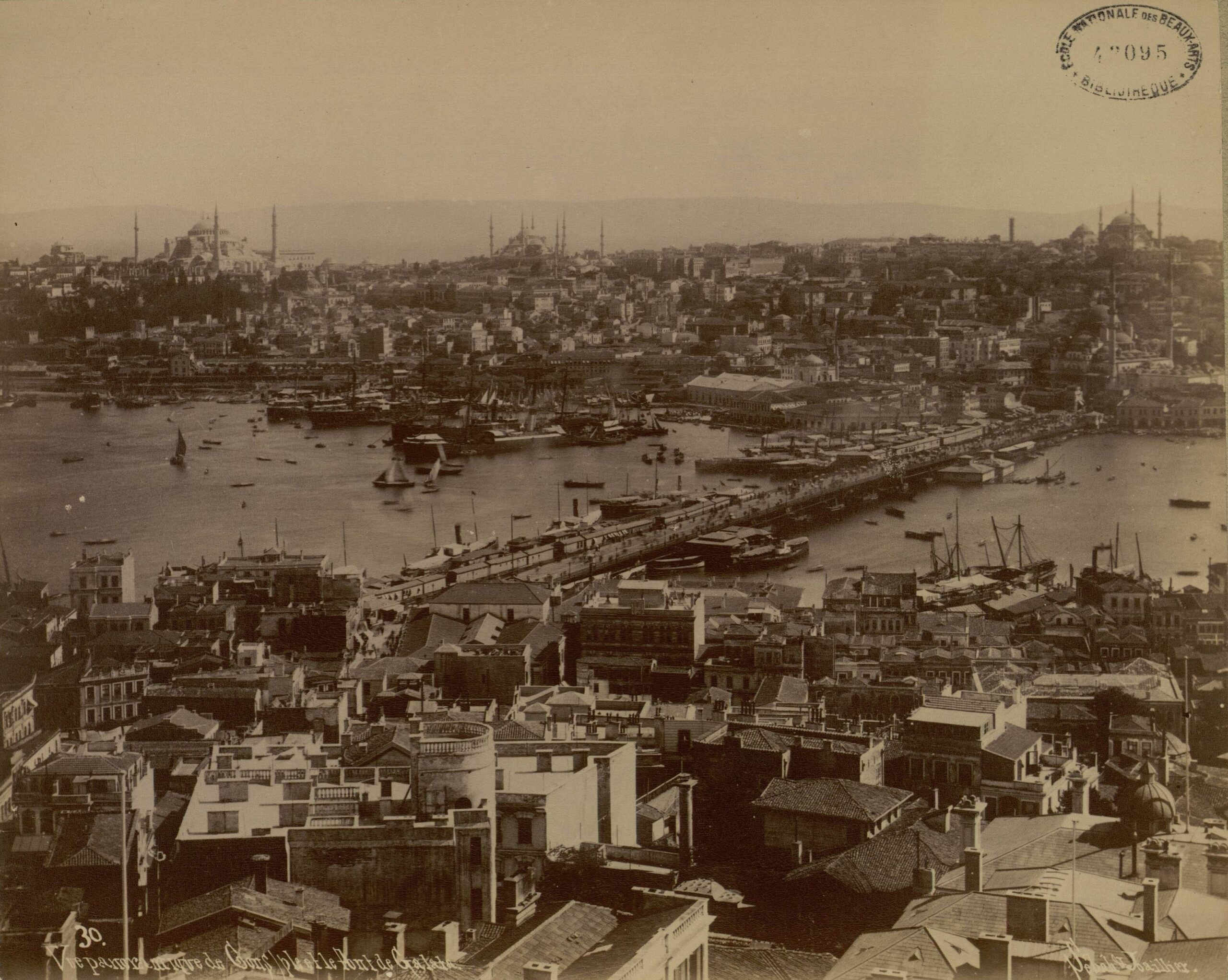 Galata Kulesi’nden Galata Köprüsü’nün Panoramik Manzarası