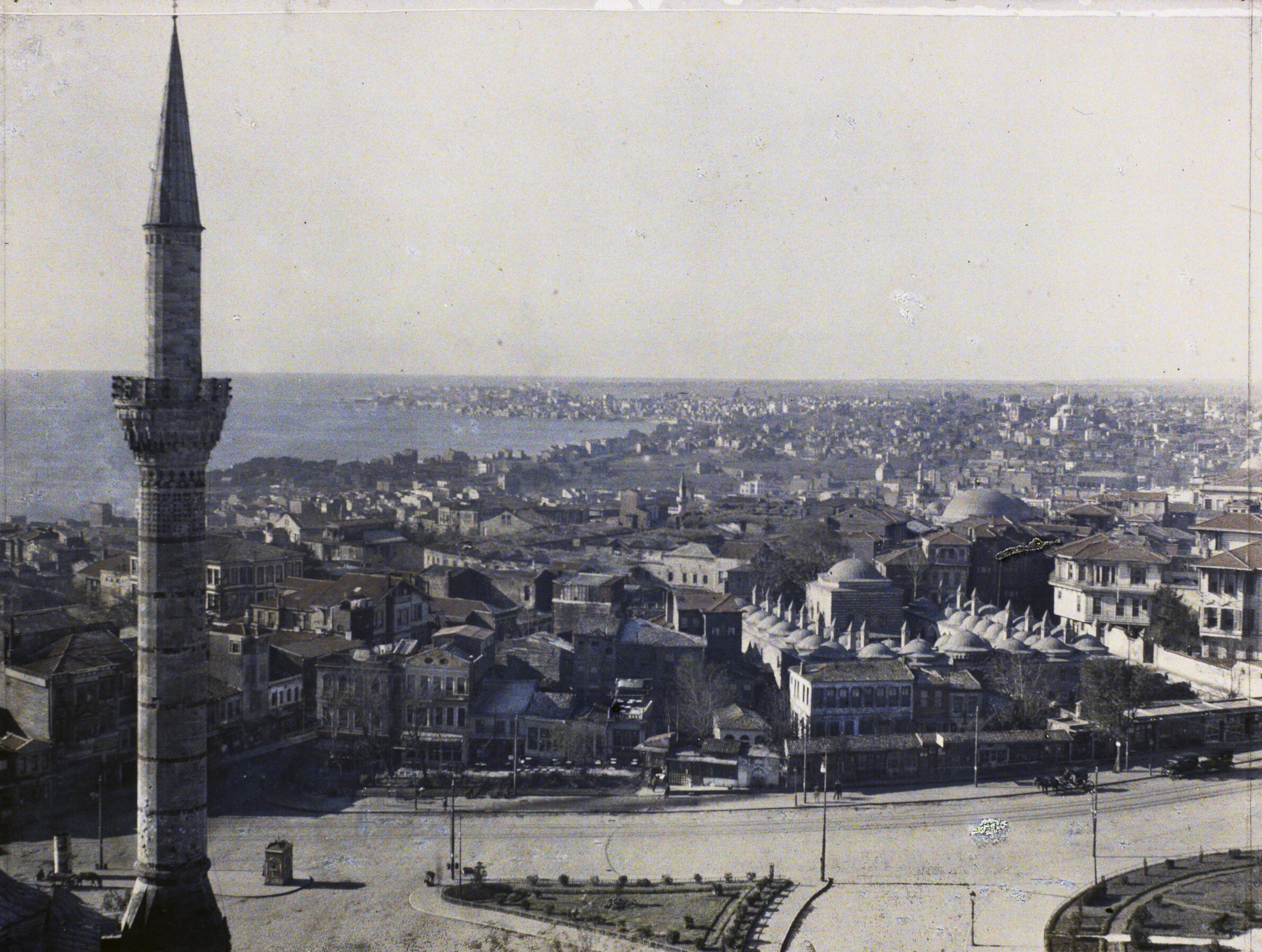 Beyazıt Camii Minaresinden Beyazıt Meydanı
