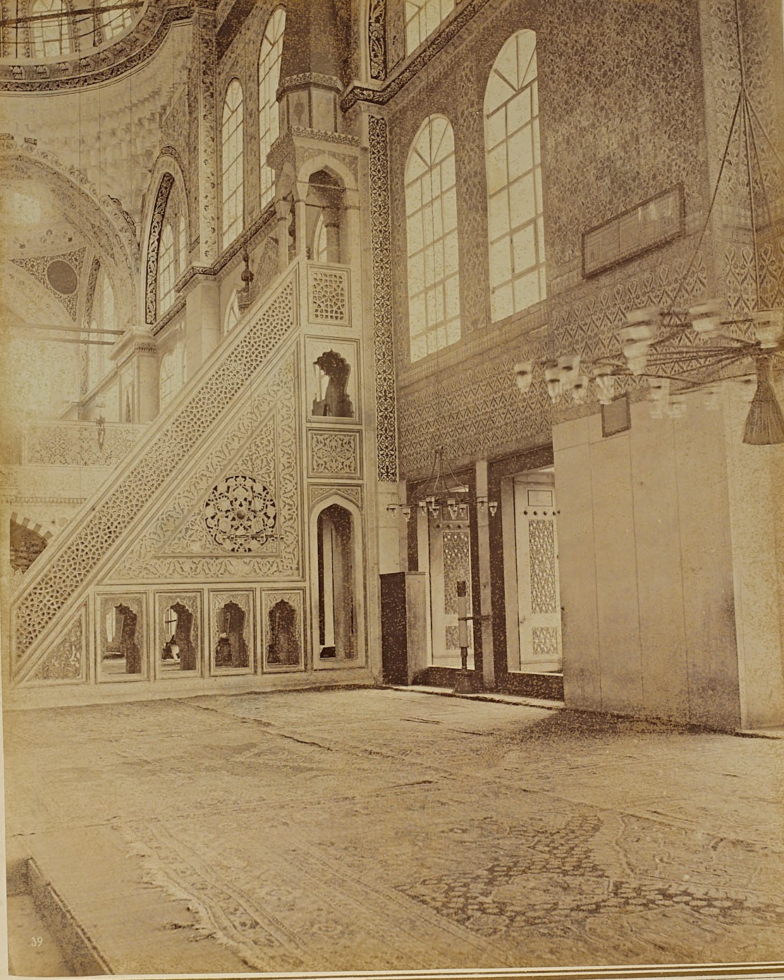 Sultanahmet Camii iç mekan
