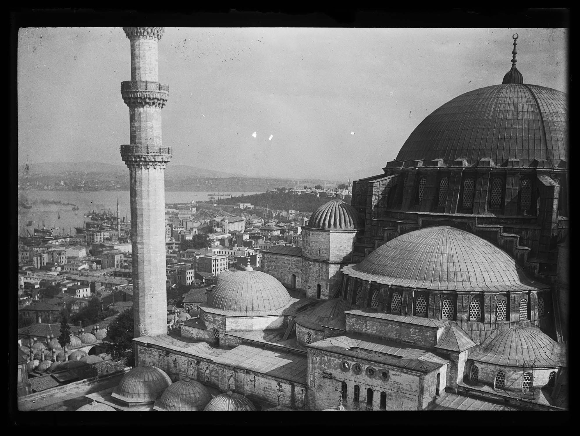Minareden Süleymaniye Camii’ne Bakış