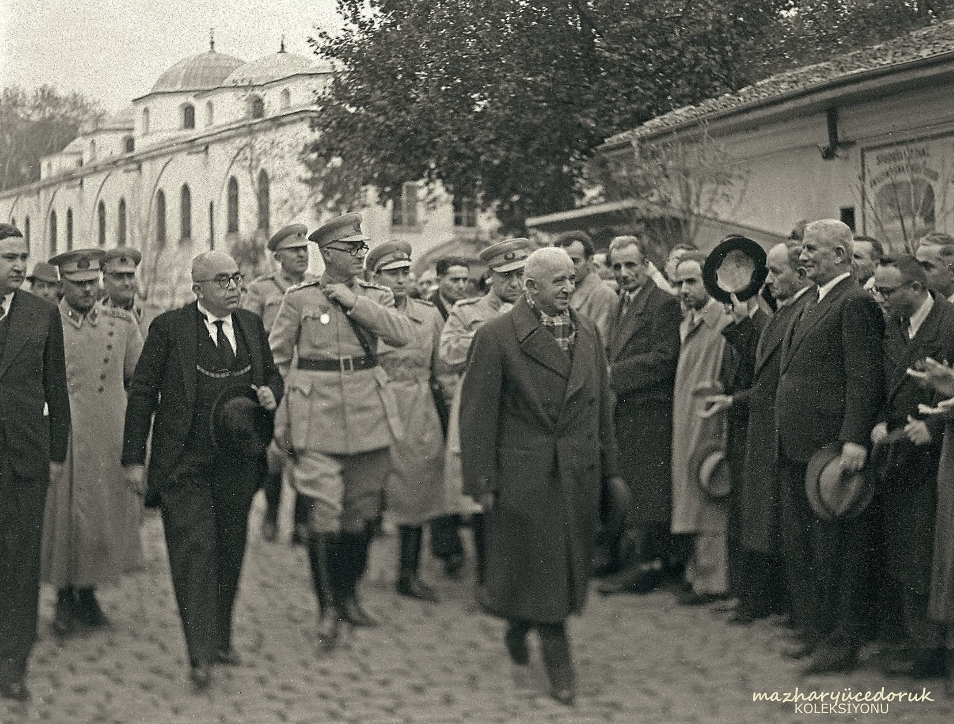 Atatürk Caddesi ve Ulu Camii, İsmet İnönü Ziyareti.