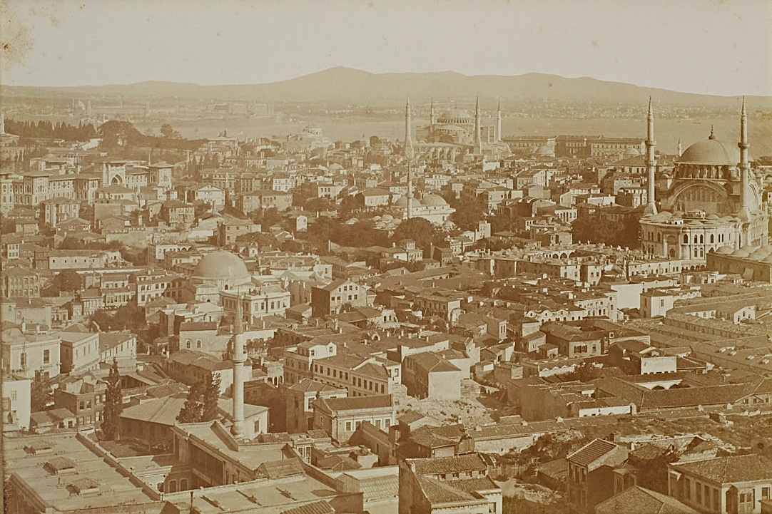 Beyazıt Kulesi’nden Ayasofya Yönü