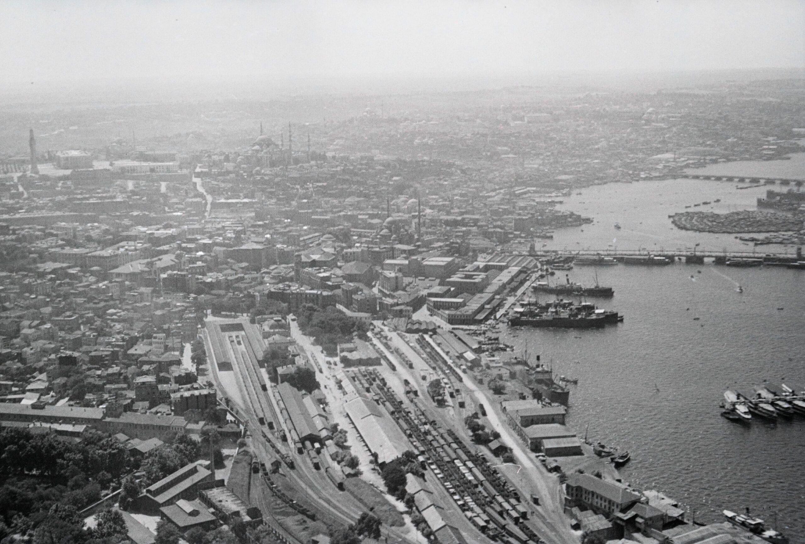 Havadan Sirkeci ve Eminönü