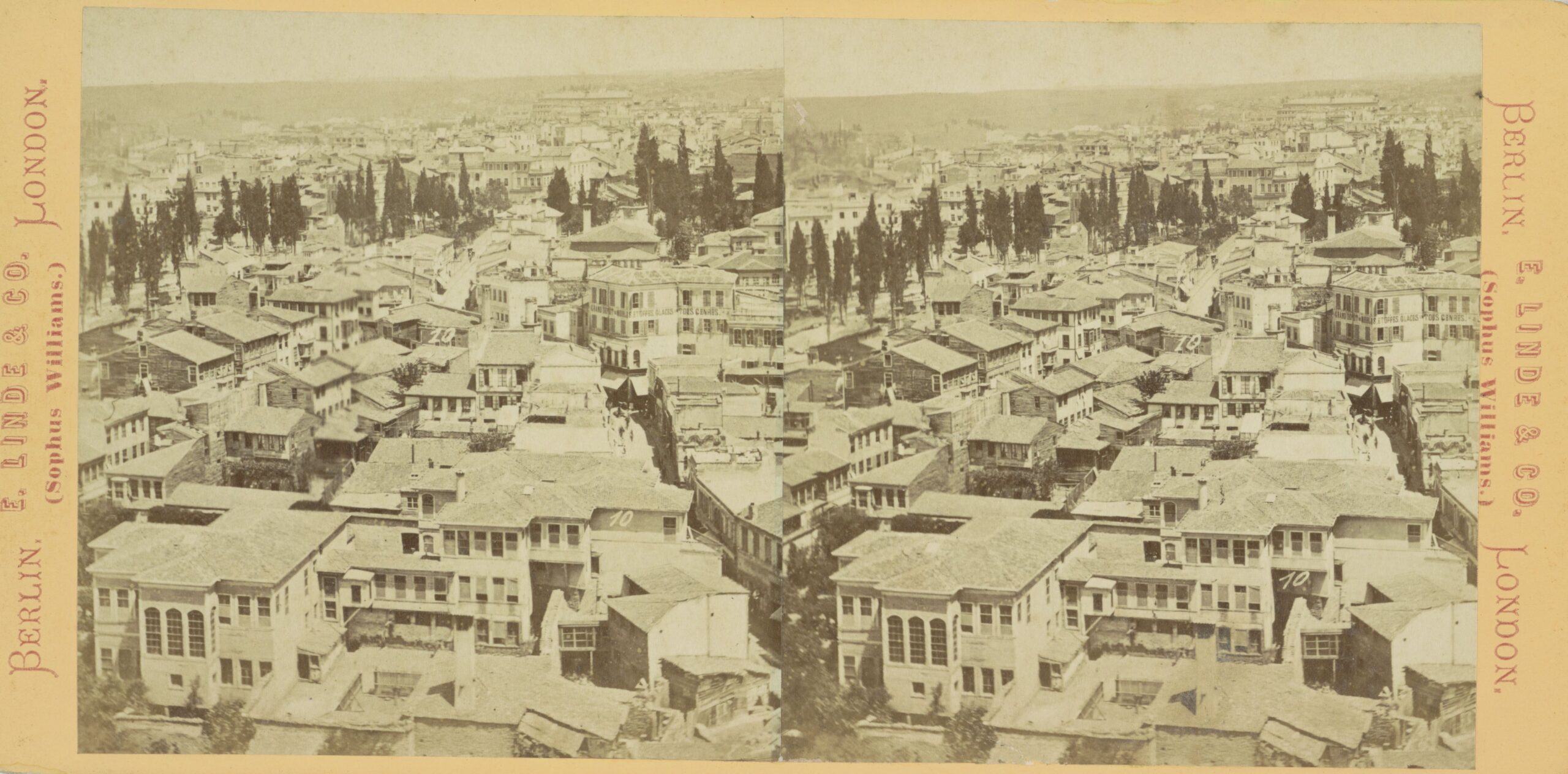 Galata Kulesi’nden Tepebaşı Yönü