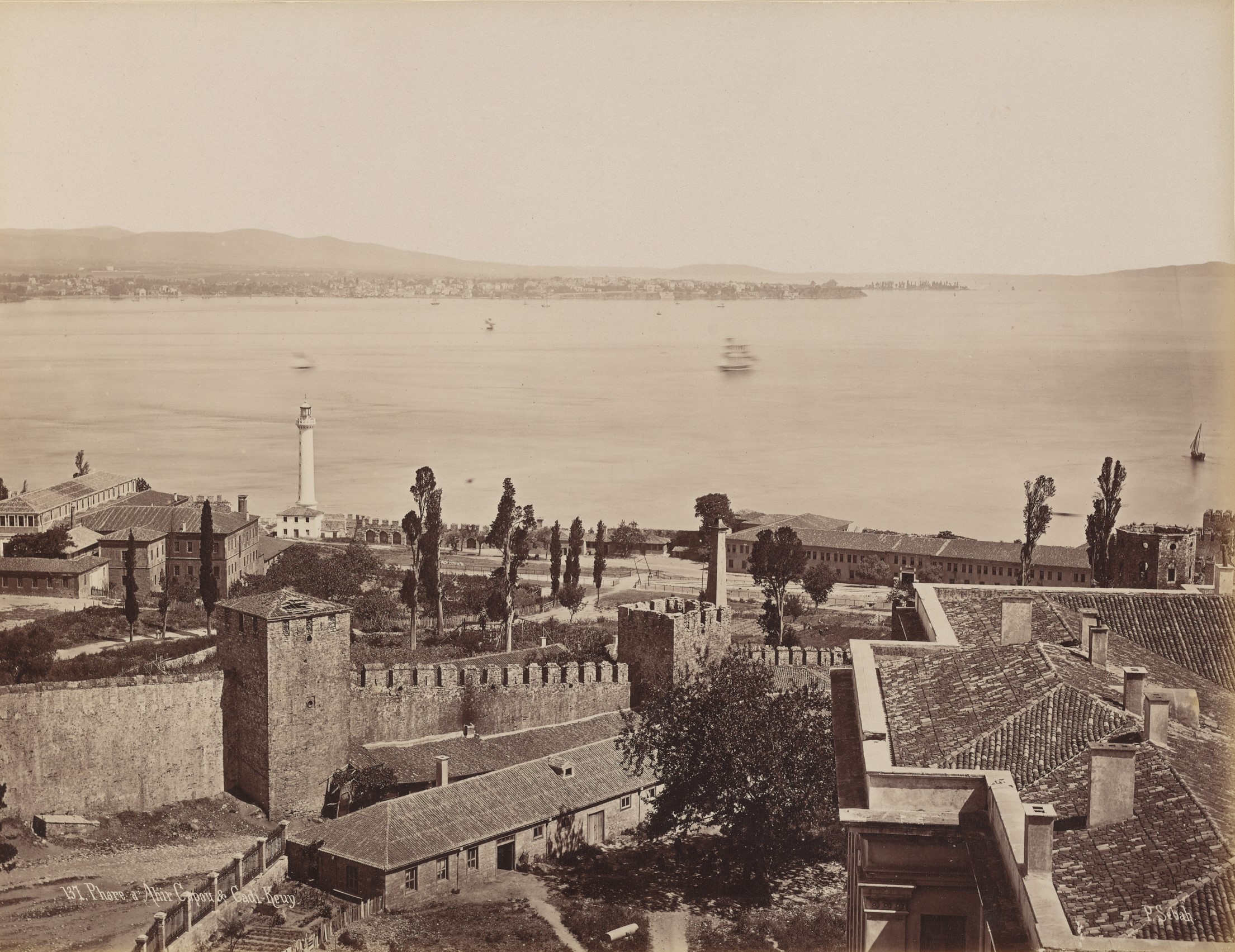Ayasofya Üstünden Ahırkapı ve Kadıköy Yönü