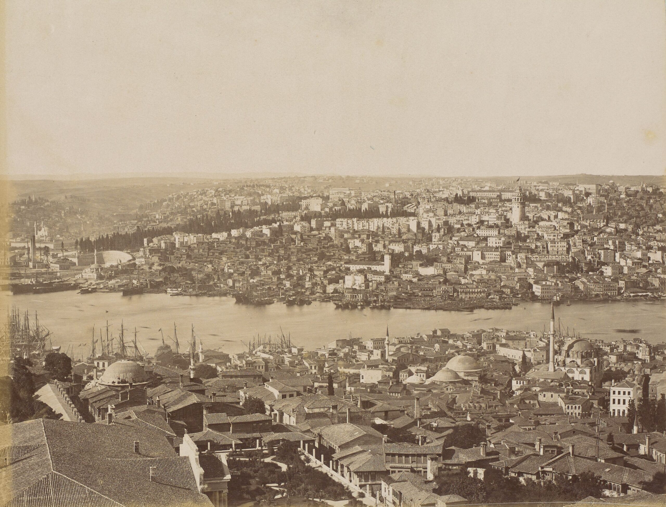 Beyazıt Kulesi’nden  Galata ve Haliç Yönü