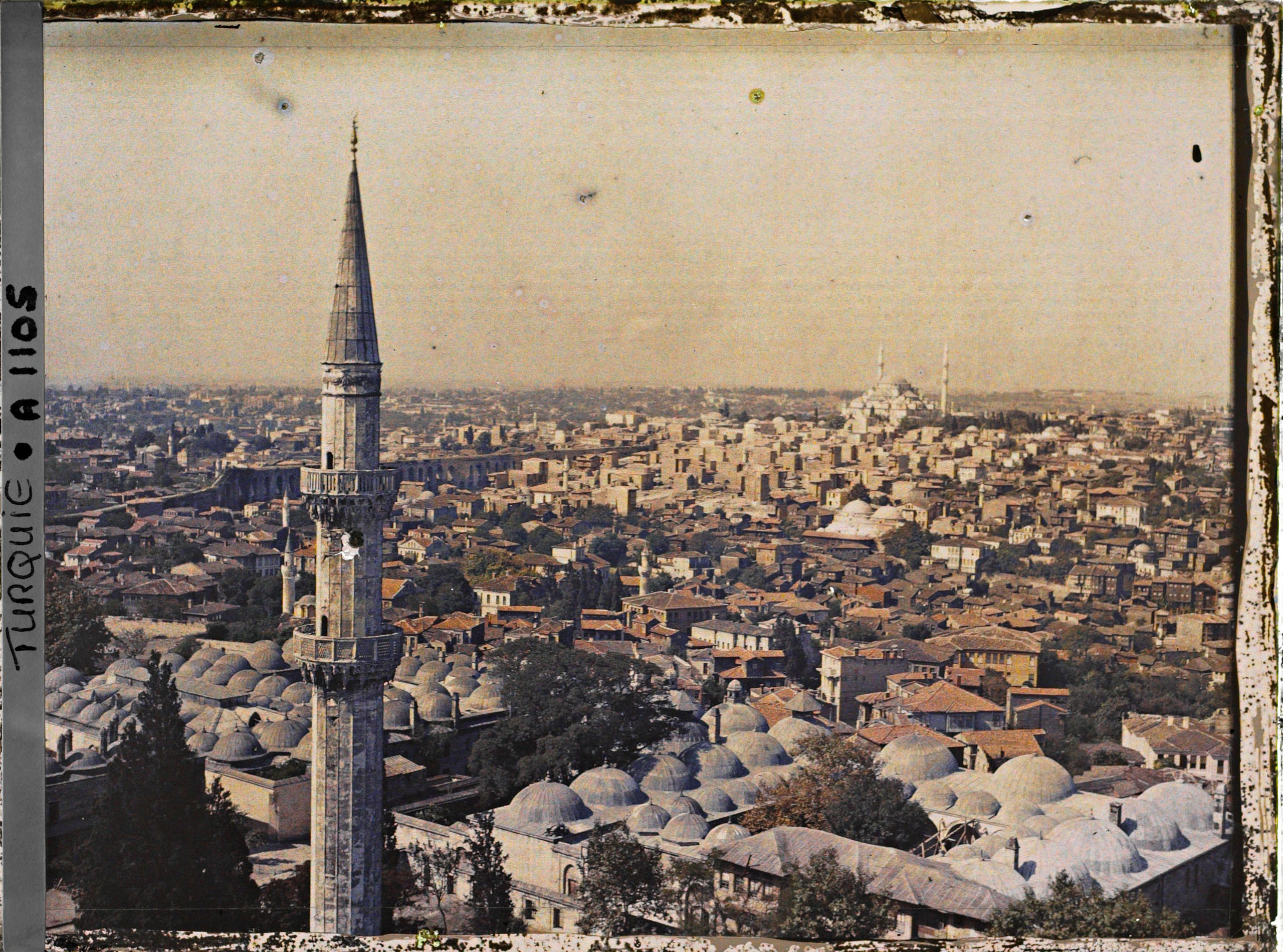 Süleymaniye Minaresinden Fatih İstikametine Bakış