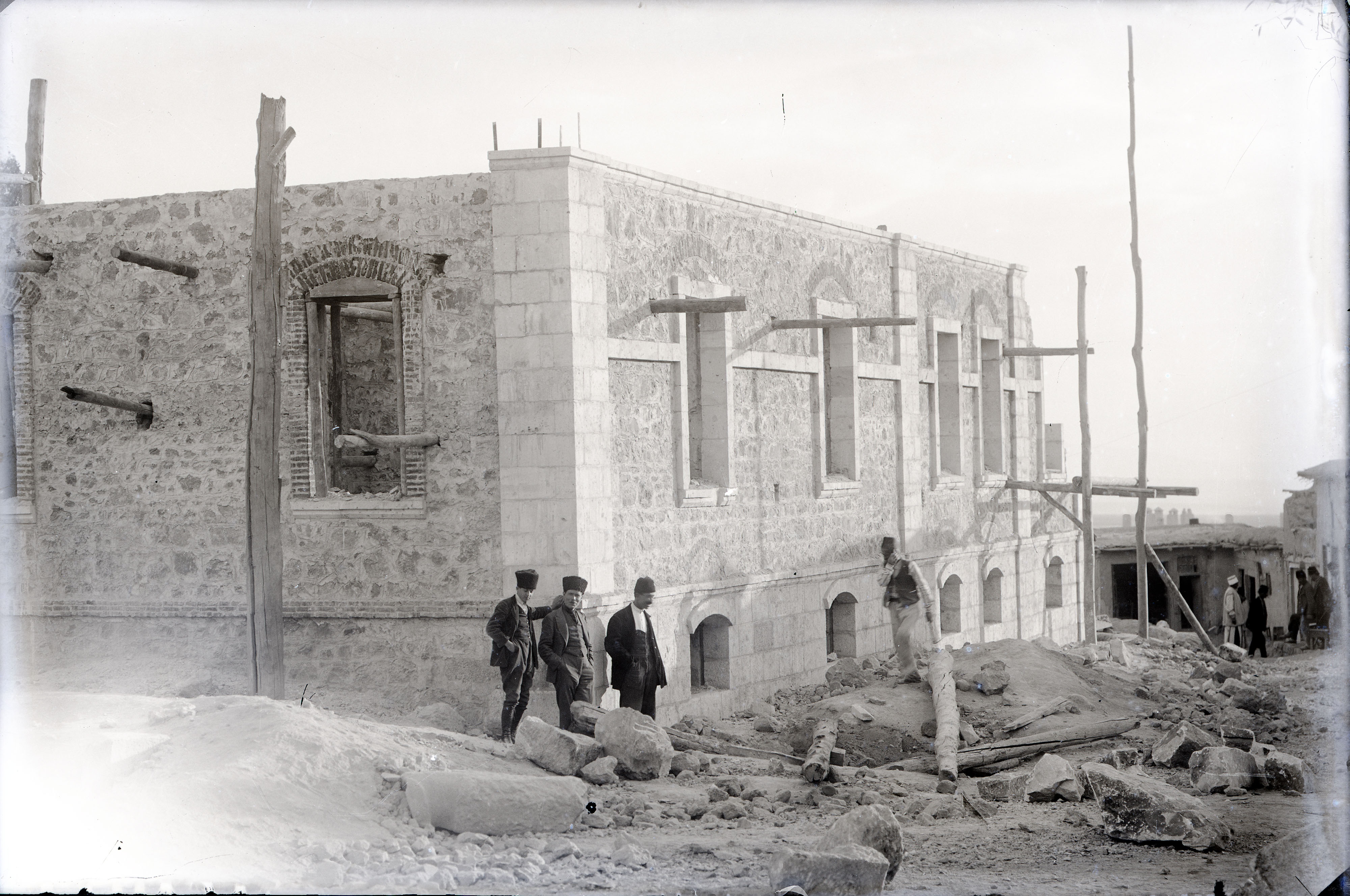 Hacı Bektâş-ı Velî Külliyesi Misafirhanesi İnşaatından Görünüm