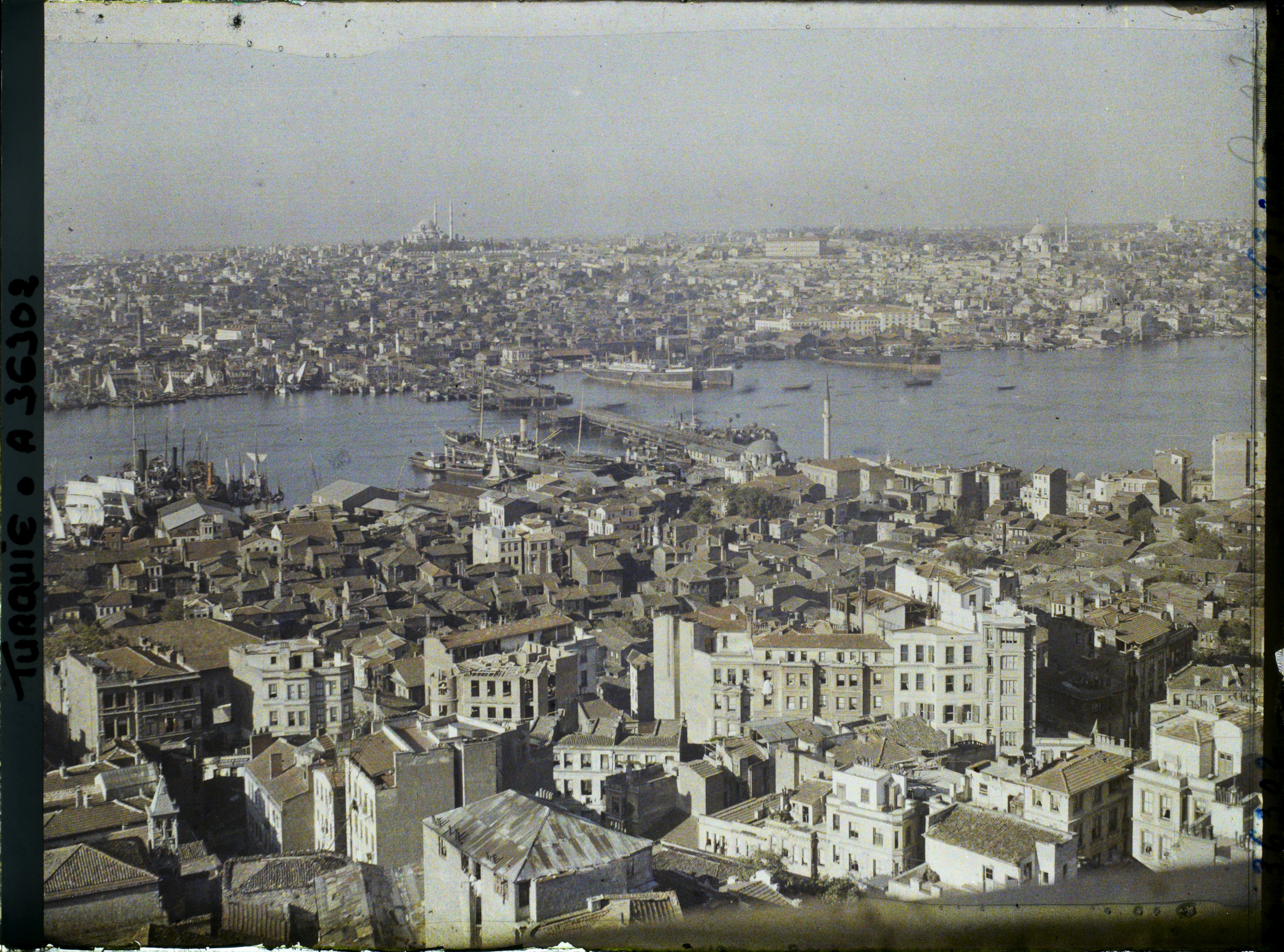 Galata Kulesi’nden Azapkapı İstikametine Bakış