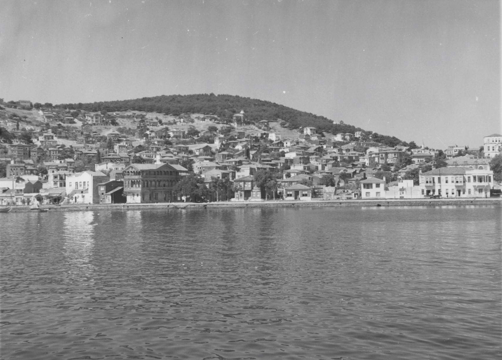 Burgazada’nın Denizden Görünümü