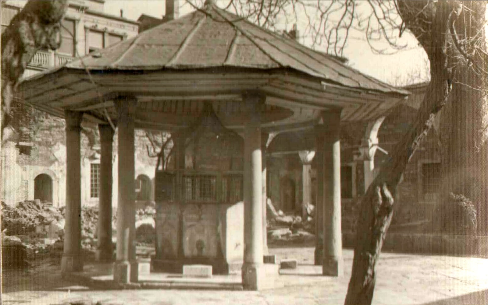Şadırvan, Damat İbrahim Paşa Camii