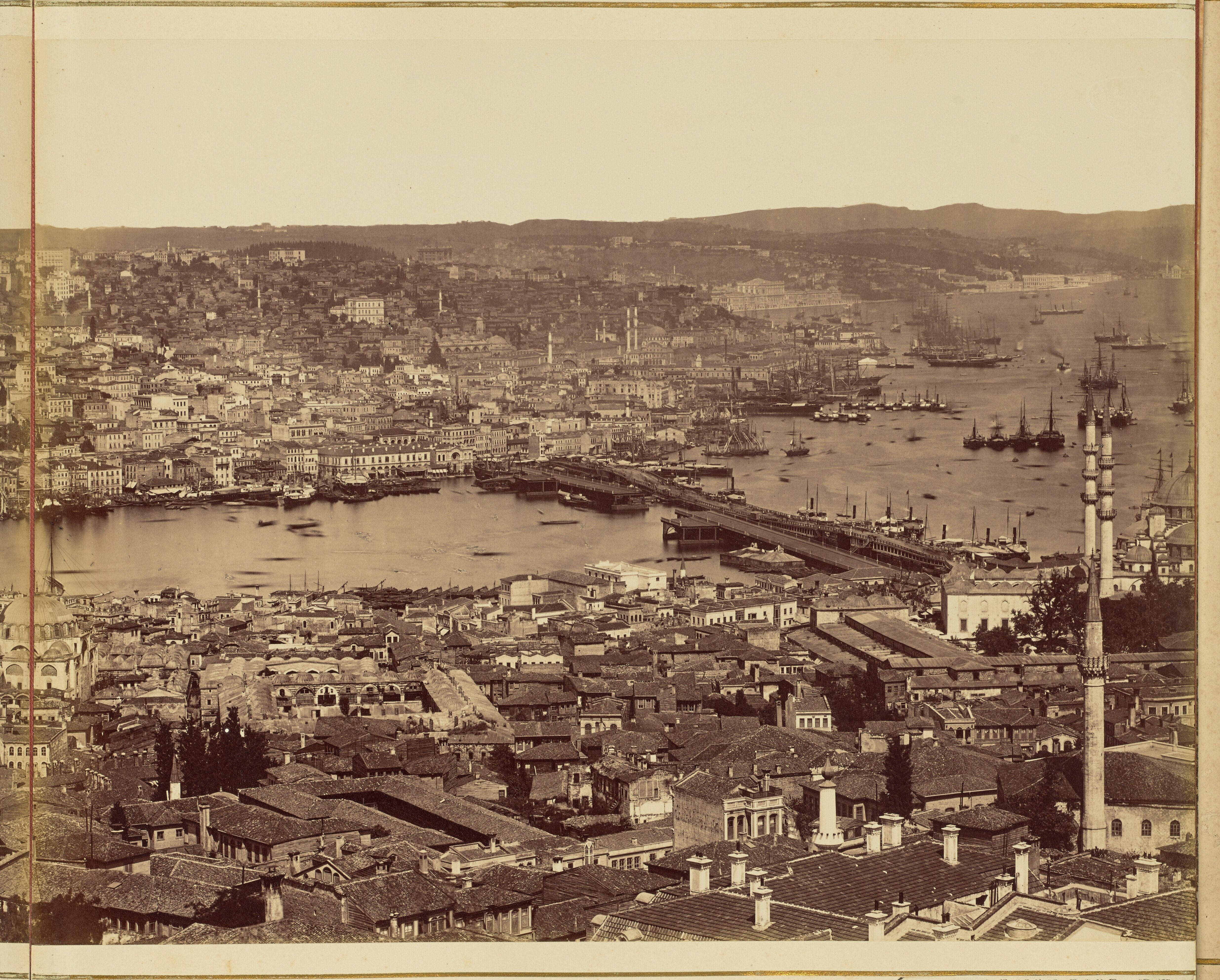 Beyazıt Kulesi’den Panorama (4/8) Galata Köprüsü Yönü