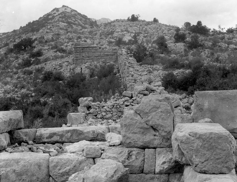 Termessos Yakınlarında Sur Kalıntısı