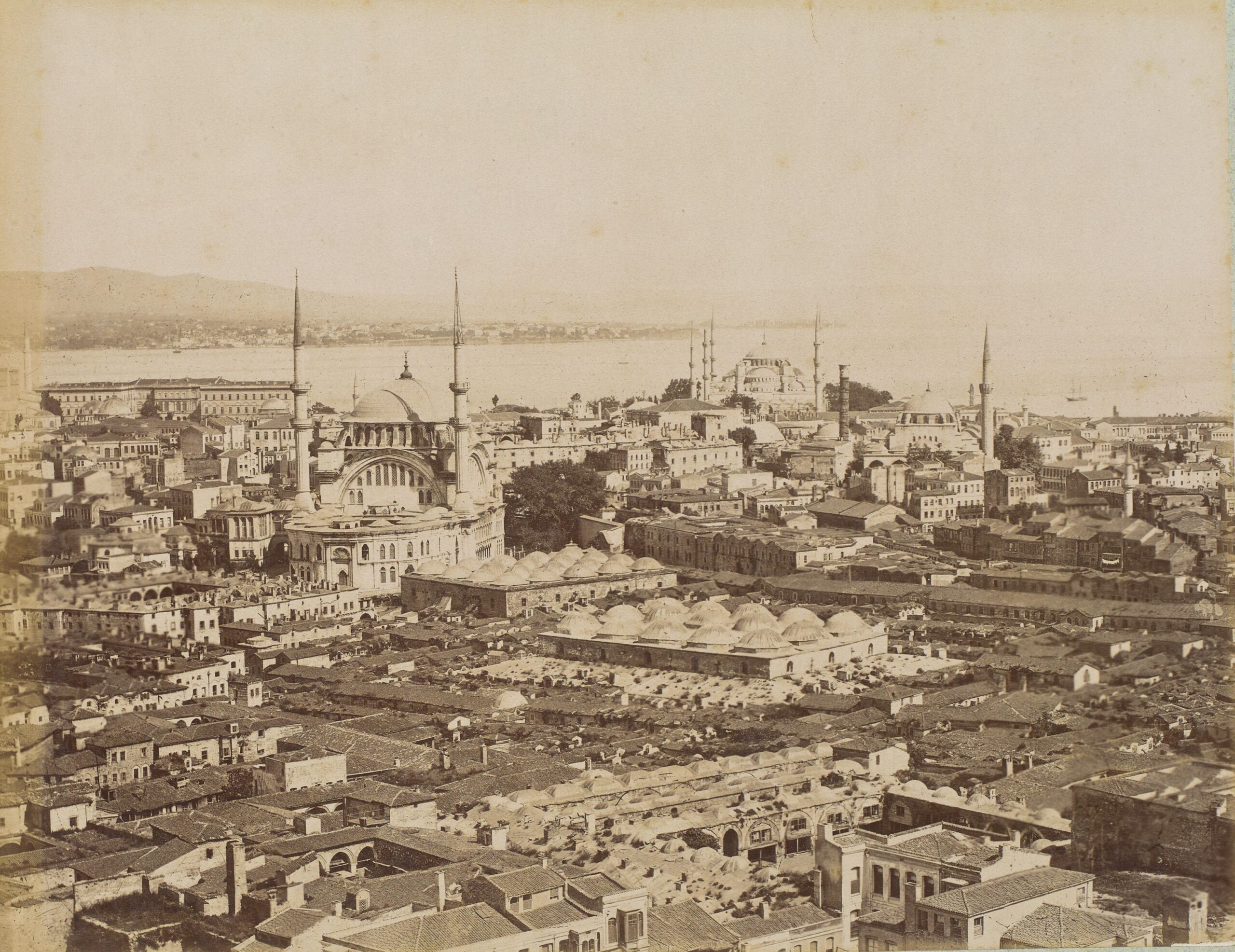 Beyazıt Kulesi’nden Nuruosmaniye Yönü