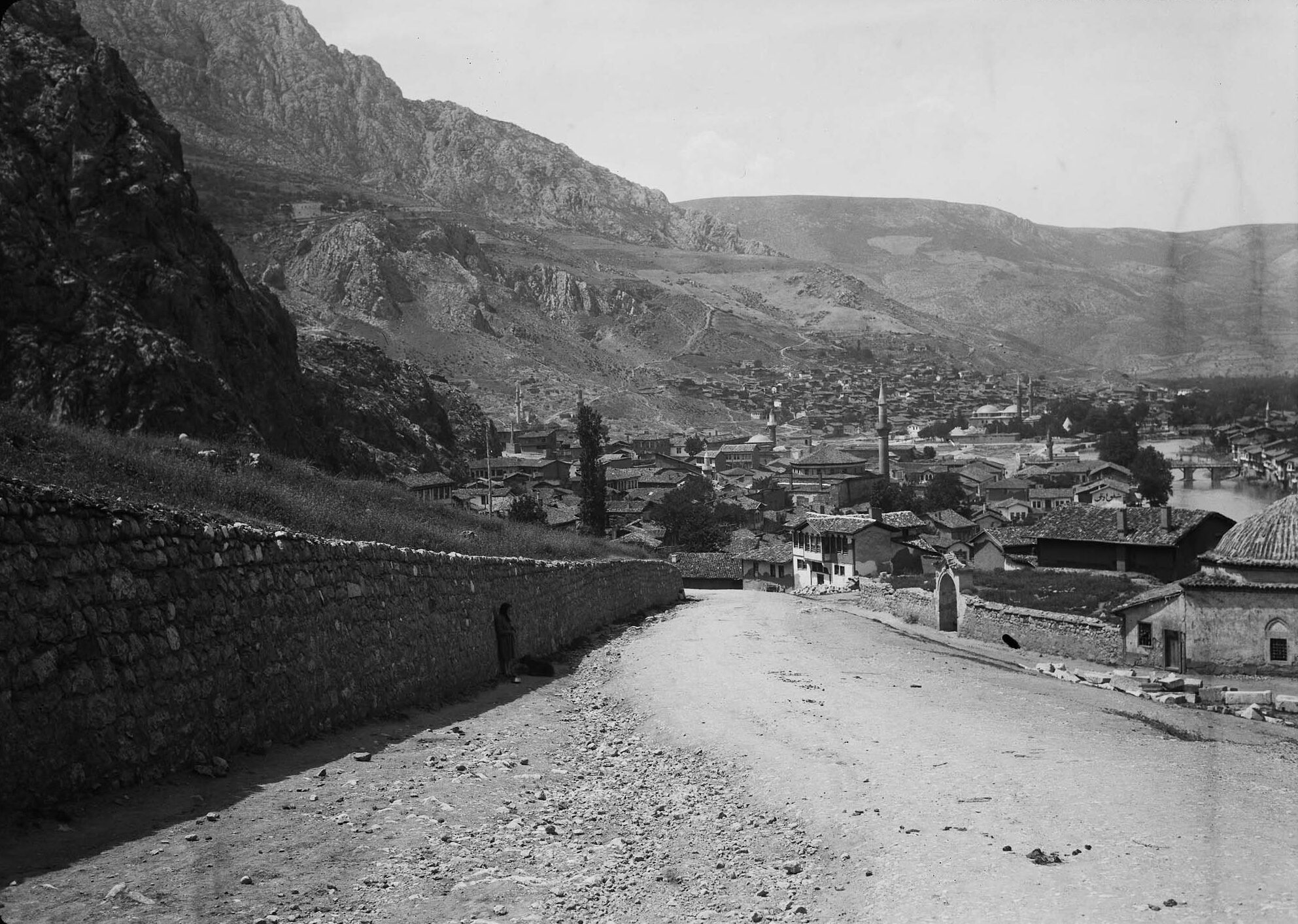Saraydüzü Caddesinden Amasya Genel Görünümü
