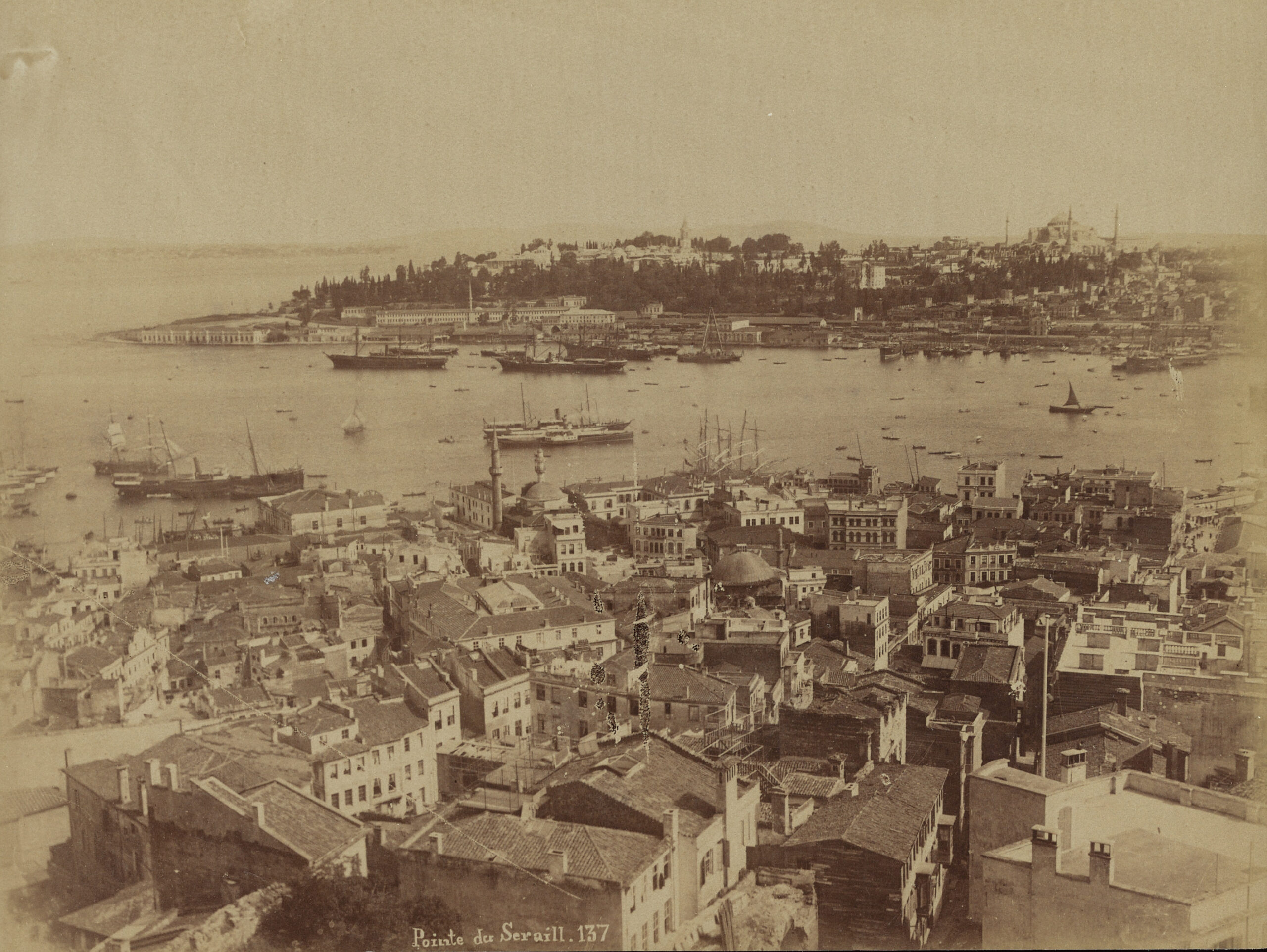 Galata Kulesi’nden Topkapı Sarayı Yönü