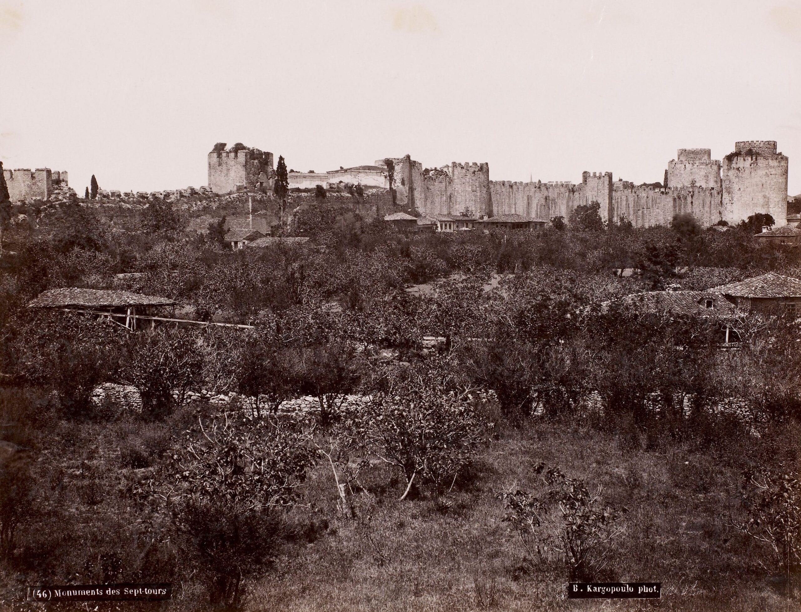 Mermer Kule’den Yedikule Hisarı