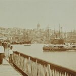 Unkapanı Bridge’nden Golden Horn and Galata’nın Görünüşü