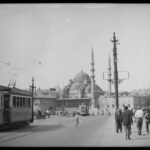 Galata Köprüsü’nde Tramvay