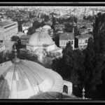 Haseki Camii Minaresinden Bayram Paşa Türbesi