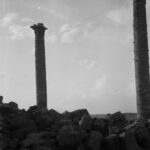 Şanlıurfa Kalesi’nde İki Antik Sütun