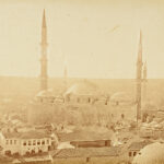 Edirne Ulu Camii Kubbesinden Üç Şerefeli Cami