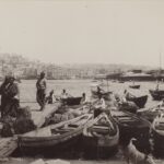 Yemiş İskelesi’nde Sandallar